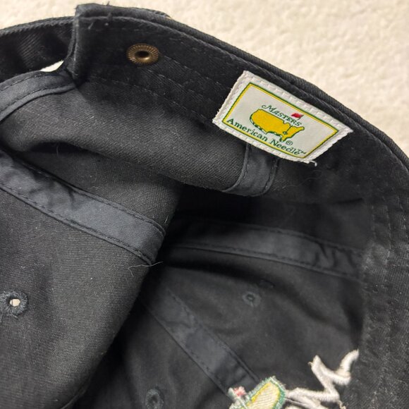 Master Golf Touranment Hats - Green Black White - Different Years *WELL WORN* - Picture 3 of 11